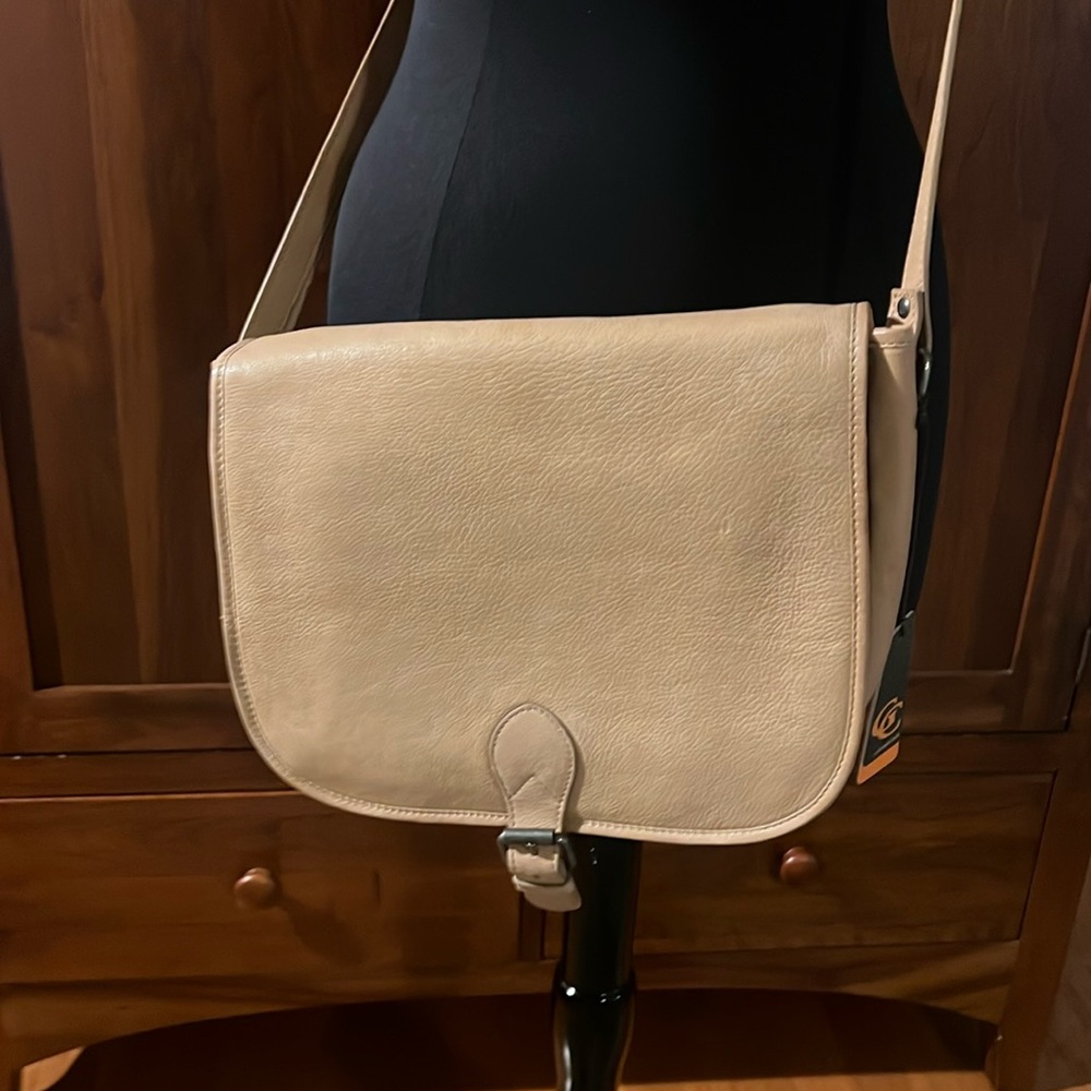Leather Saddle Bag